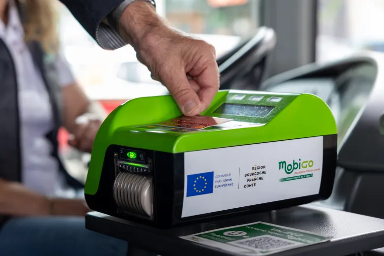 Photo - Valideur paiement Mobigo